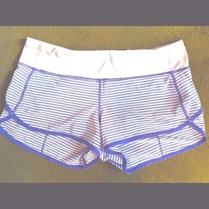 lululemon athletica Purple Athletic Shorts
